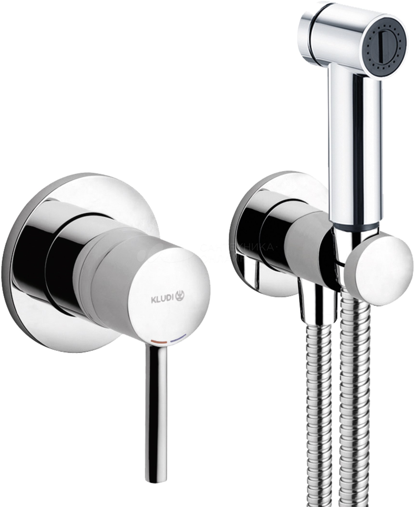 Гигиенический душ Kludi Bozz 389980576 хром купить,NaN
