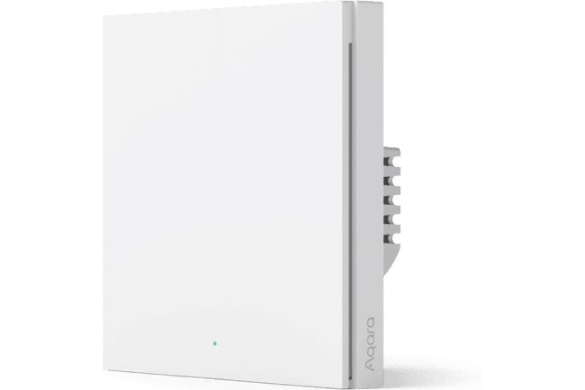 Выключатель Xiaomi Aqara Smart Wall Switch H1 Single Rocker WS-EUK03 белый