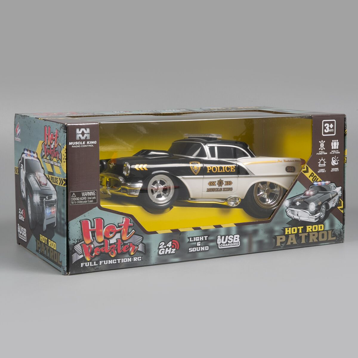 Машинка Wangfeng 1:16 Police vintage MK8035B/BK купить,NaN