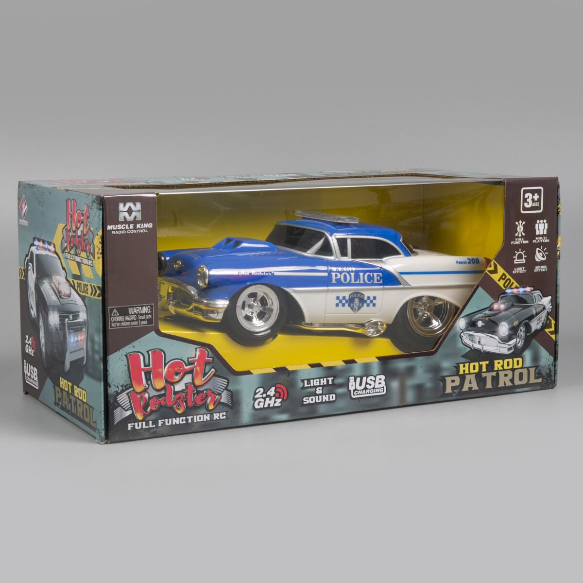 Машинка Wangfeng 1:16 Police vintage MK8035B/BL  купить,NaN