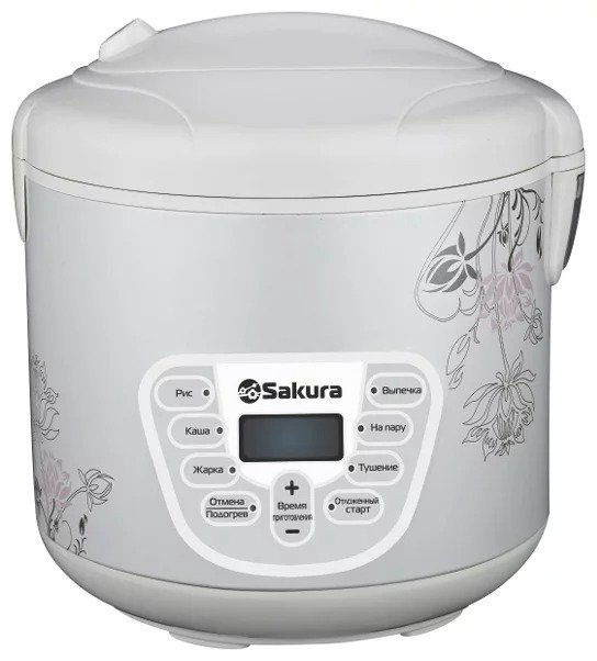 Мультиварка Sakura SA-7753W белая купить,NaN