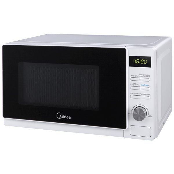 Микроволновая печь Midea AM720C4E-W белая - ForteMarket Микроволновая печь Midea AM720C4E-W белая купить,0