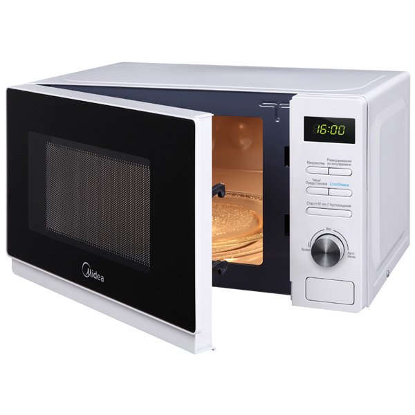 Микроволновая печь Midea AM720C4E-W белая - ForteMarket Микроволновая печь Midea AM720C4E-W белая купить,0