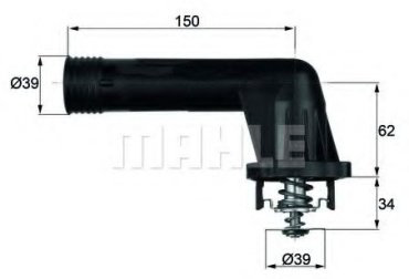 MAHLE сепаратор паров бензина TI2095 купить,NaN
