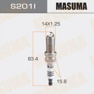 Свеча зажигания MASUMA S201I - ForteMarket Свеча зажигания MASUMA S201I купить,NaN