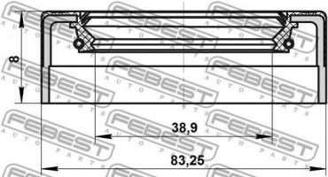 FEBEST сальник 95NEY-42830808C купить,NaN