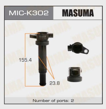 Катушка зажигания MASUMA MIC-K302