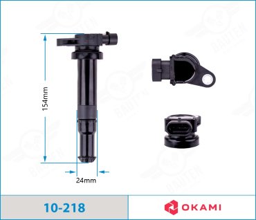 Катушка зажигания Okami 10218 купить,NaN