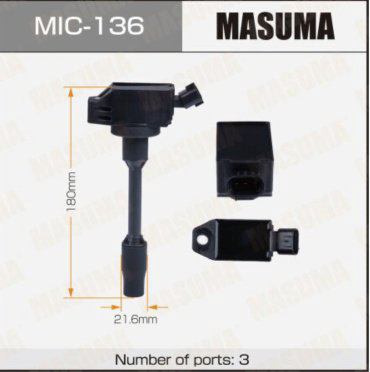 Катушка зажигания MASUMA Mic-136 купить,NaN