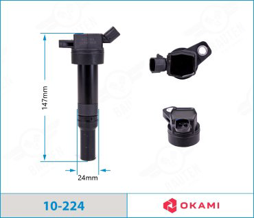 Катушка зажигания Okami 10224 купить,NaN