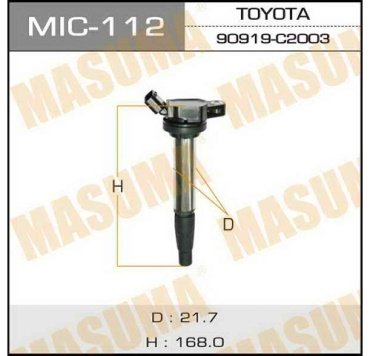 Катушка зажигания MASUMA MIC-112