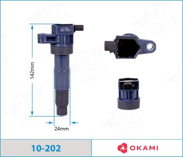 Катушка зажигания Okami 10202