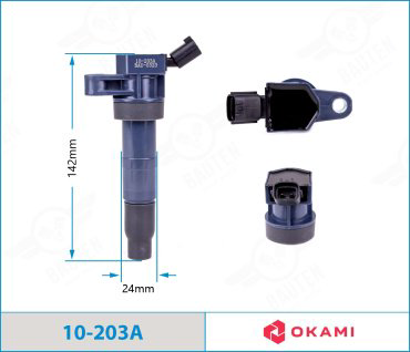Катушка зажигания Okami 10203A