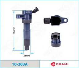 Катушка зажигания Okami 10203A
