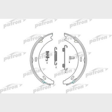 Колодки PATRON задние PSP 196 4 шт купить,NaN