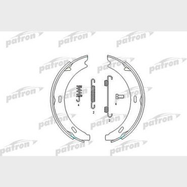 Колодки PATRON задние PSP 196 4 шт купить,NaN