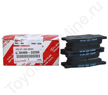 Колодки Toyota задние 0446633200 купить,NaN