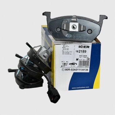 Колодки ICER передние 182189 4 шт купить,NaN