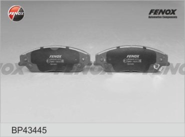 Колодки FENOX задние BP43445 4 шт купить,NaN