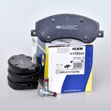 Колодки ICER передние 141793204 4 шт купить,NaN
