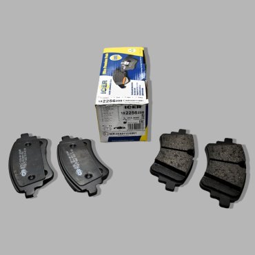 Колодки ICER задние 182256208 4 шт купить,NaN