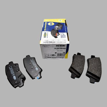Колодки ICER задние 182036066 4 шт купить,NaN