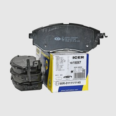 Колодки ICER передние 181697 купить,NaN