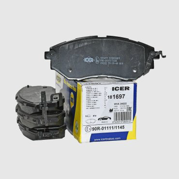 Колодки ICER передние 181697 купить,NaN