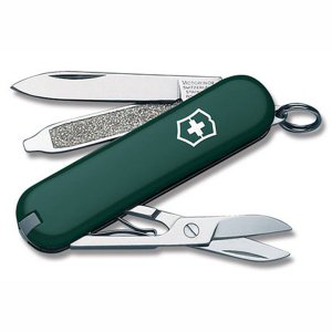 Нож туристический Victorinox 0.6223.4 Classic зеленый купить,NaN