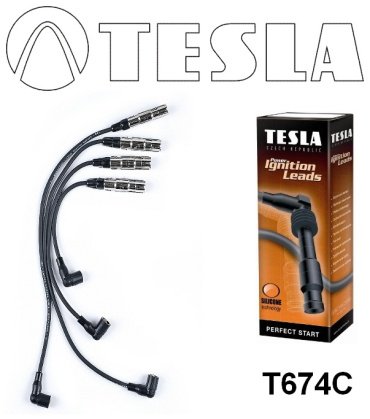 Свечные провода Tesla T674C купить,NaN