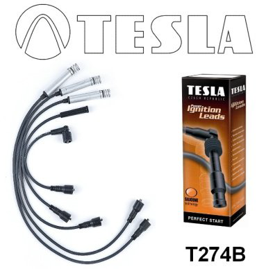 Свечные провода Tesla T274B купить,NaN