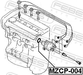 FEBEST Кольцо Уплотнительное MZCP004 купить,NaN
