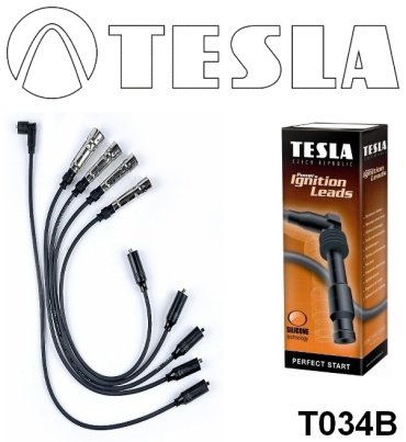 Свечные провода Tesla T034B купить,NaN