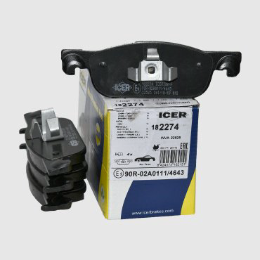 Колодки ICER передние 182274 купить,NaN
