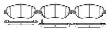 Колодки Japanparts передние PA-264AF