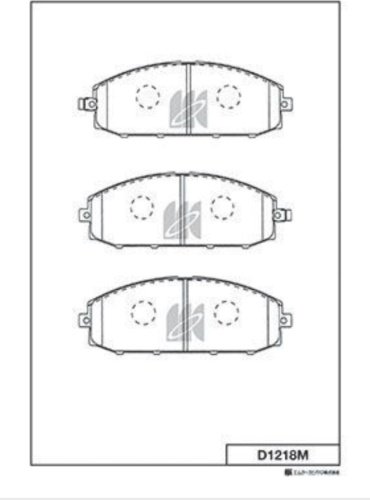 Колодки KASHIYAMA передние D1218MH 4 шт купить,NaN
