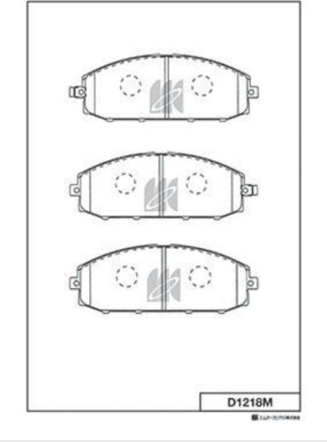 Колодки KASHIYAMA передние D1218MH 4 шт купить,NaN