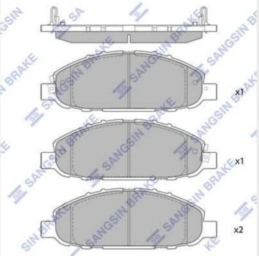 Колодки HI-Q передние SP1447 4 шт купить,NaN