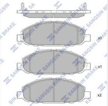 Колодки HI-Q передние SP1447 4 шт купить,NaN
