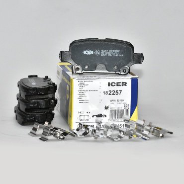 Колодки ICER задние 182257 купить,NaN