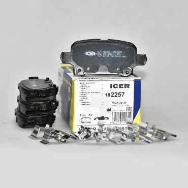 Колодки ICER задние 182257 купить,NaN