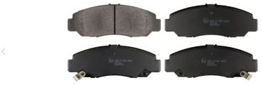 Колодки HI-Q передние SP1076F 4 шт купить,NaN