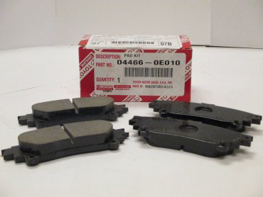 Колодки Toyota задние 04466-0E010