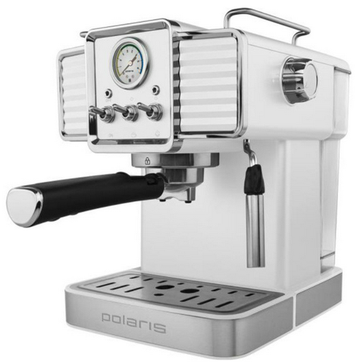 Кофеварка Polaris PCM 1538E Adore Crema белая