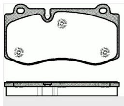Колодки Aywiparts передние AW1810258 4 шт