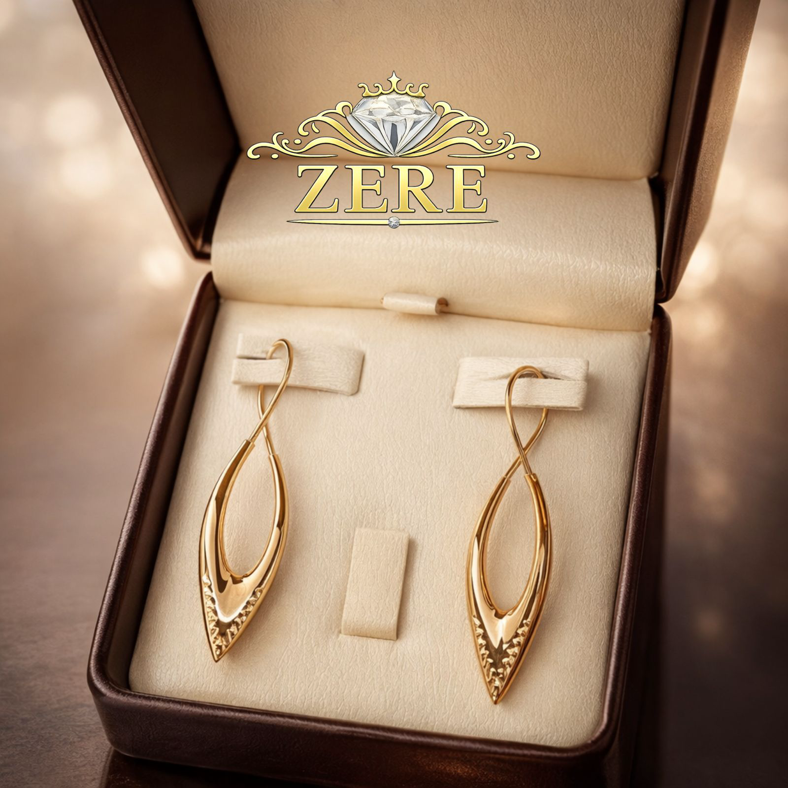 Серьги Zere ZR040319 золото 2.45гр купить,232990