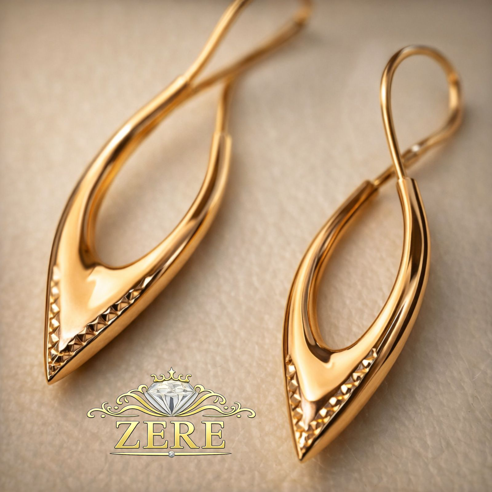 Серьги Zere ZR040319 золото 2.45гр купить,232990