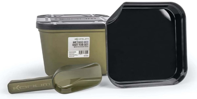 Коробка для приманок Korum Method Mix Bait Tub Set K0310192 хаки купить,NaN