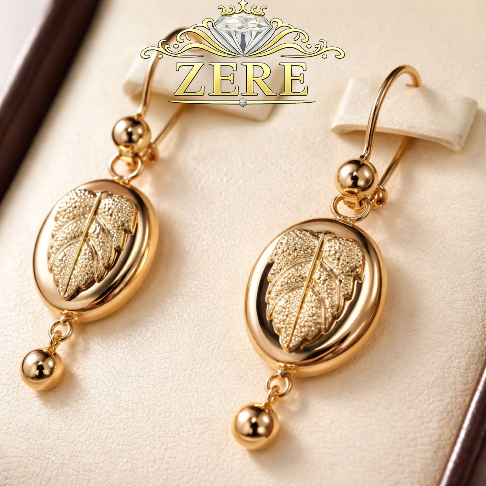 Серьги Zere ZR040321 золото 3.9гр купить,377990