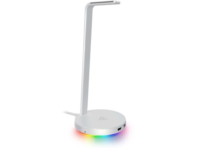 Подставка для наушников Razer Base Station V2 Chroma Mercury белая